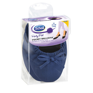 Pocket Ballerina - modré balerínky