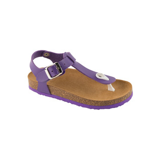 BOA VISTA KID purpurové dievčenské zdravotné sandále