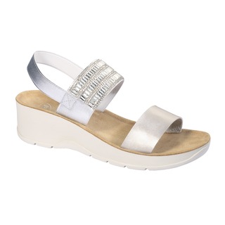 Cristina Silver Health Sandals