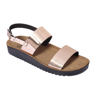 CYNTHIA SANDAL ružovo zlaté zdravotné sandále