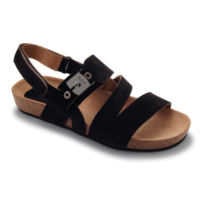 Scholl ISIDRO tmavo hnedé sandále
