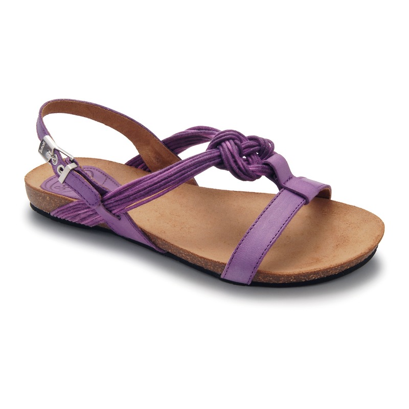 Scholl Ceara - fialové zdravotné sandále
