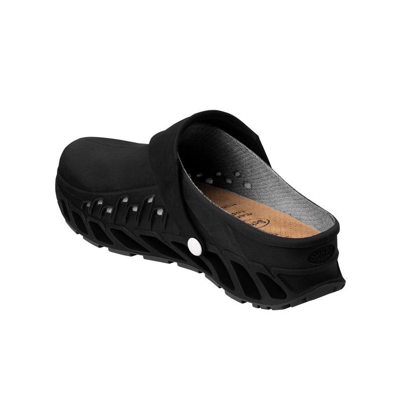 Scholl Clog EVOFLEX čierna pracovná obuv