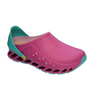 Clog evoflex ružové pracovné topánky