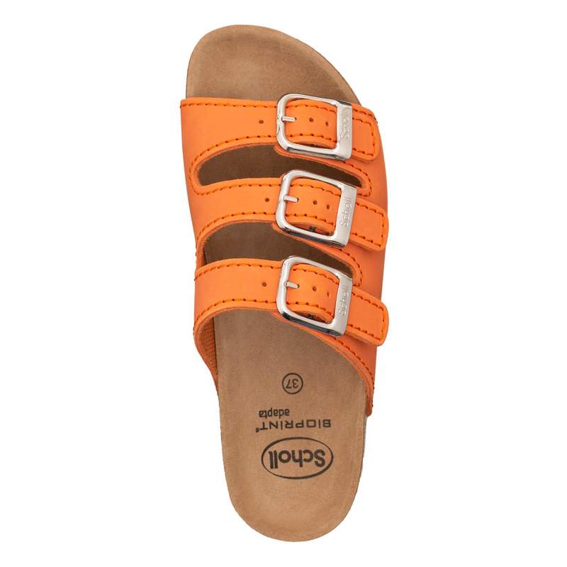 Scholl RIO WEDGE AD oranžovej zdravotné papuče