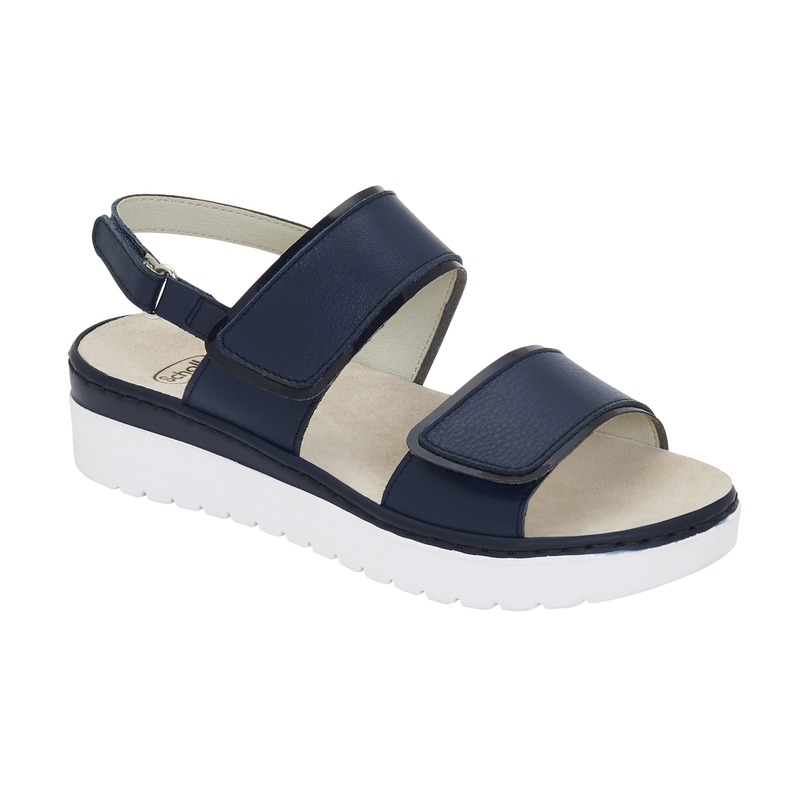 Scholl Remienok Viareggio - sandále s tmavo modrou farbou