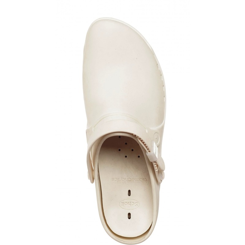 Scholl CLOG PROGRESS biela dámska pracovná obuv