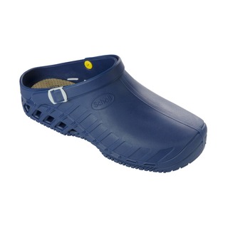 Scholl CLOG EVO modrá pracovná obuv
