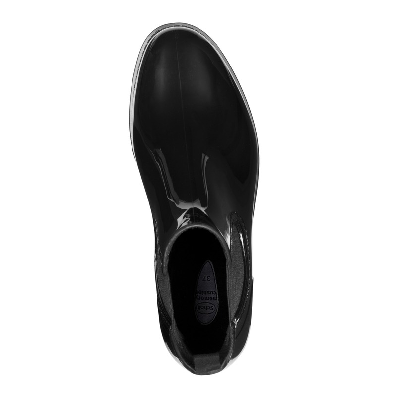 Scholl Tata čierne členkové topánky