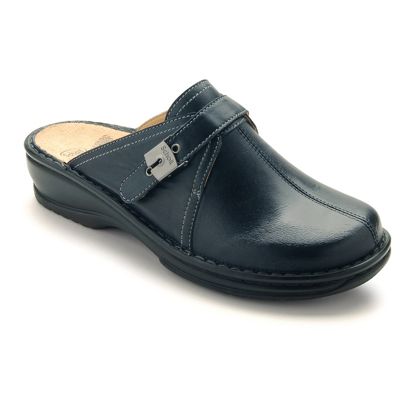 Scholl Eulalia tmavo modré zdravotné papuče