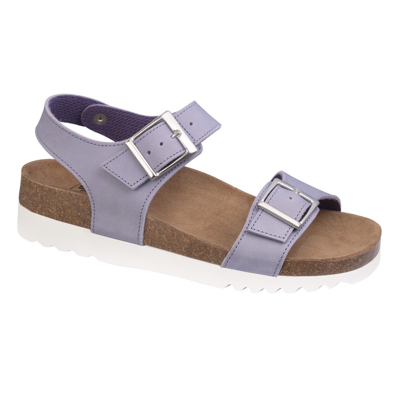 Scholl FILIPPA SANDAL svetlo fialové zdravotné sandále