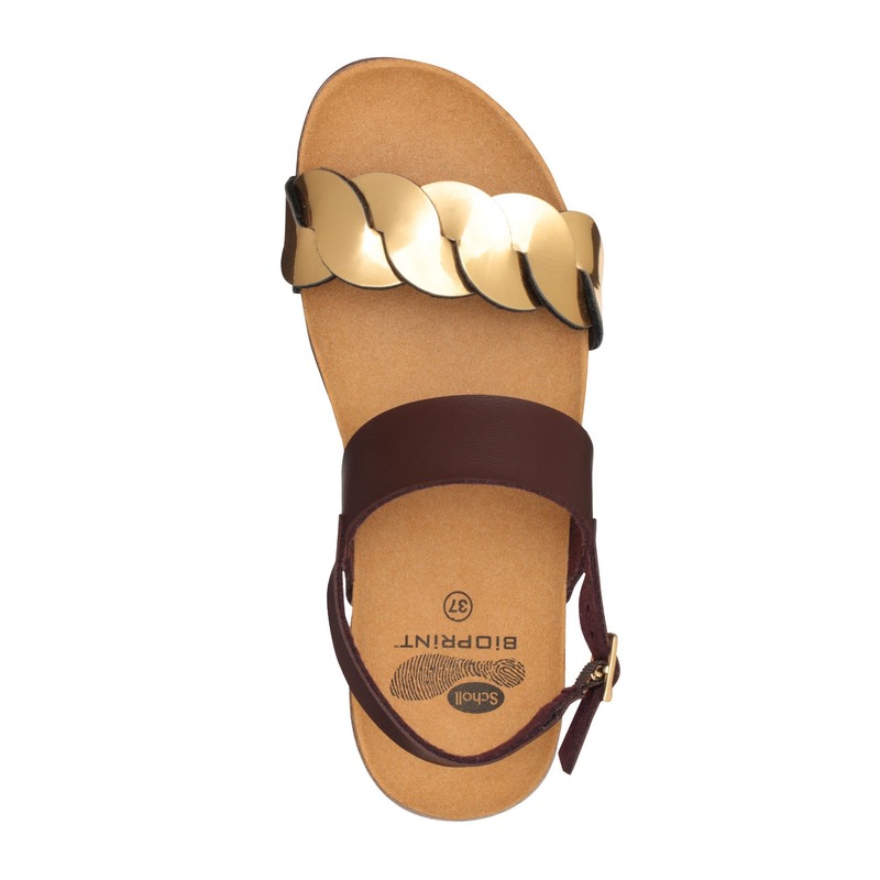Scholl JADA SANDAL hnede zdravotne sandale