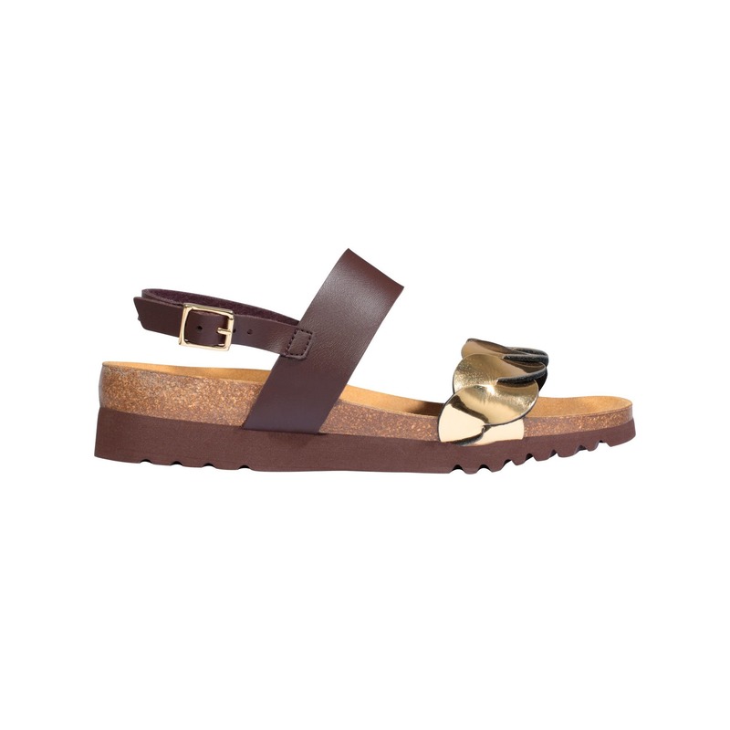 Scholl JADA SANDAL - hnedé zdravotné sandále