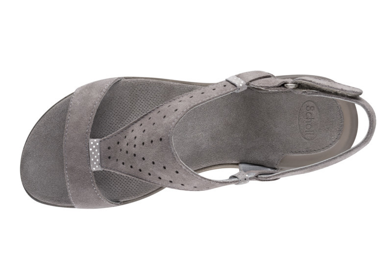 Scholl MARION šedé zdravotné sandále